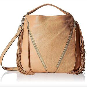 Rebecca Minkoff Fringe Moto Hobo Shoulder Bag
